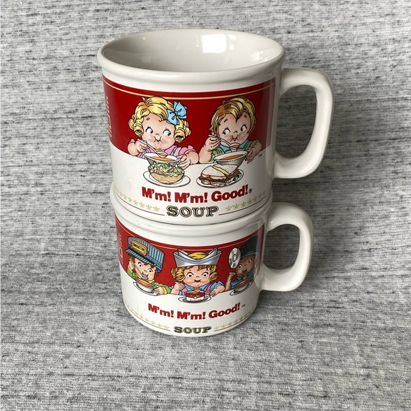 Westwood Dining Vintage Westwood Campbell Soup Mugs 993 Set Of 2